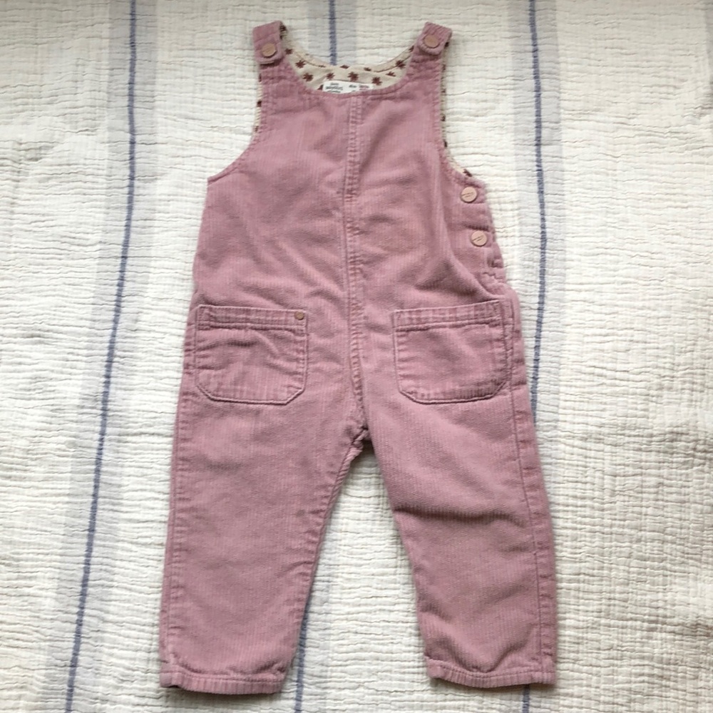 Zara corduroy overalls